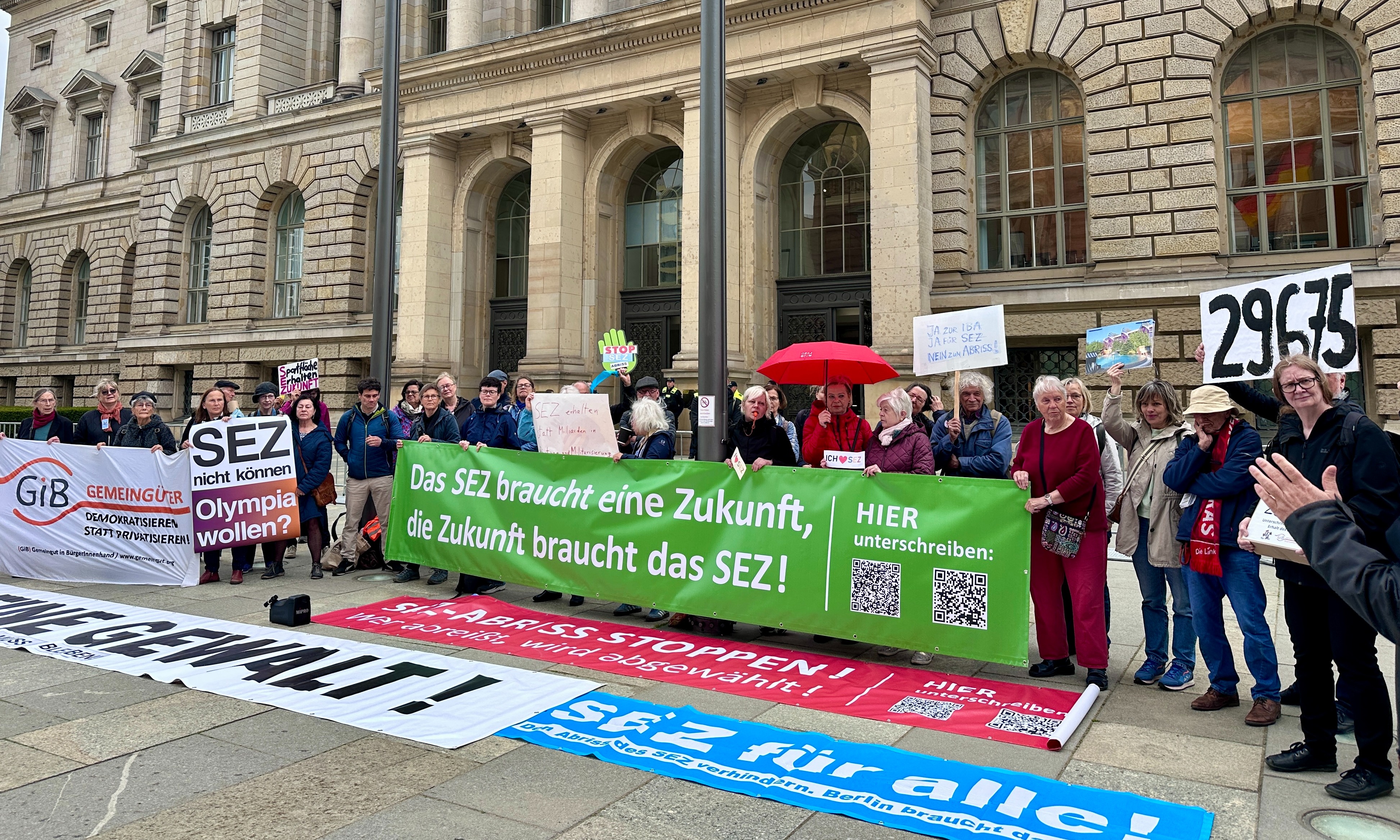22.06.2026 08:45 Kundgebung vorm AGH und Abstimmung im Stadtentwicklungsausschuss über das SEZ