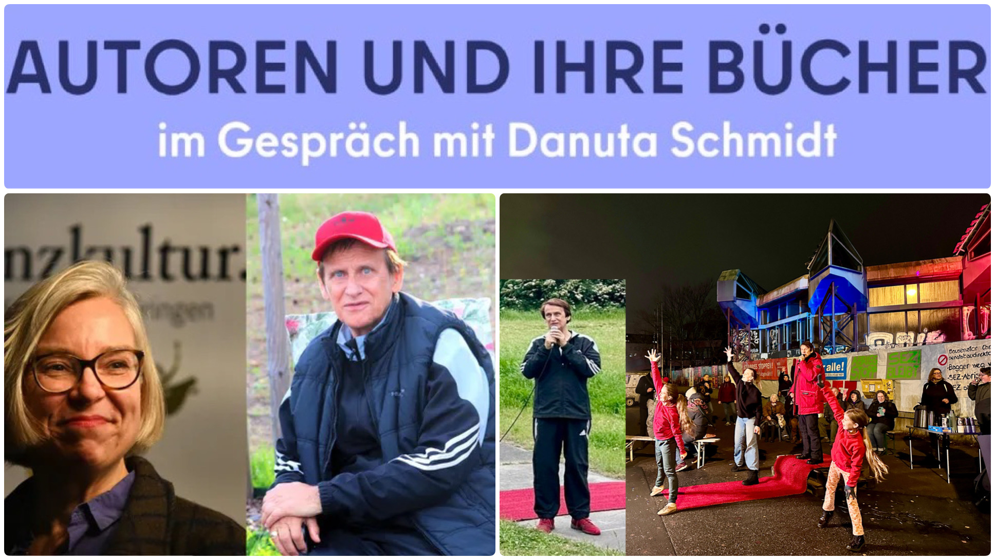 25.06.2026 20:00 Autoren und ihre Bücher - Danuta Schmidt im Gespräch mit Karl-Heinz Wendorff